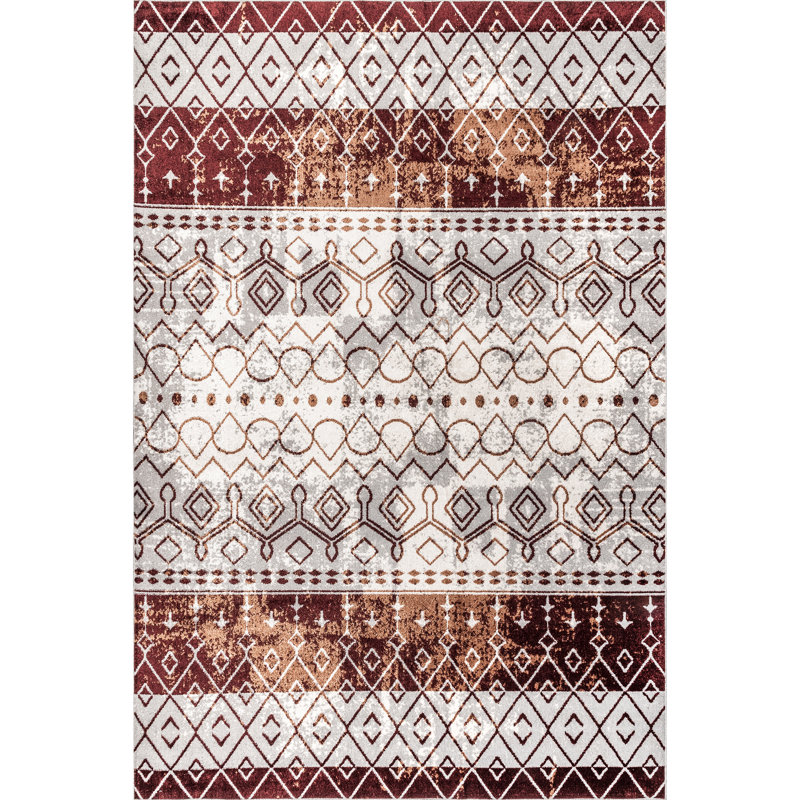Tapis marocain Audrey SpinClean, Rectangle 3 pi 3 po x 5 pi