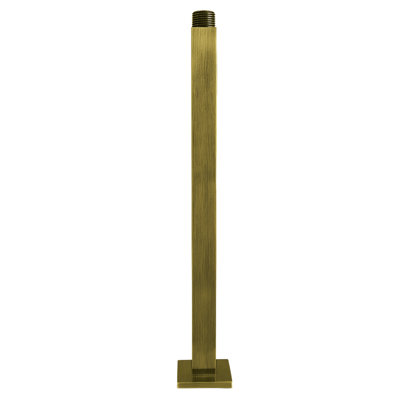 Bras de douche à fixation au plafond pluie de 12 po avec bride carrée Claremont Kingston Brass