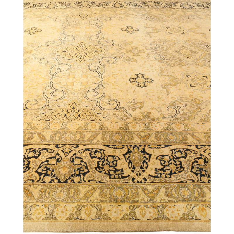 Classic One-of-a-Kind 9' 3" X 12' 3" Hand Knotted Area Rug