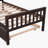 Espresso Watsons Platform Bed Featuring Trundle, Headboard, And Footboard – No Box Spring Needed, For Compact Spaces-688013469