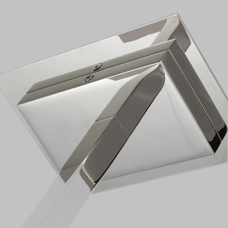 Bau Dimmable LED Wall Mounted Picture Light, Polished Nickel