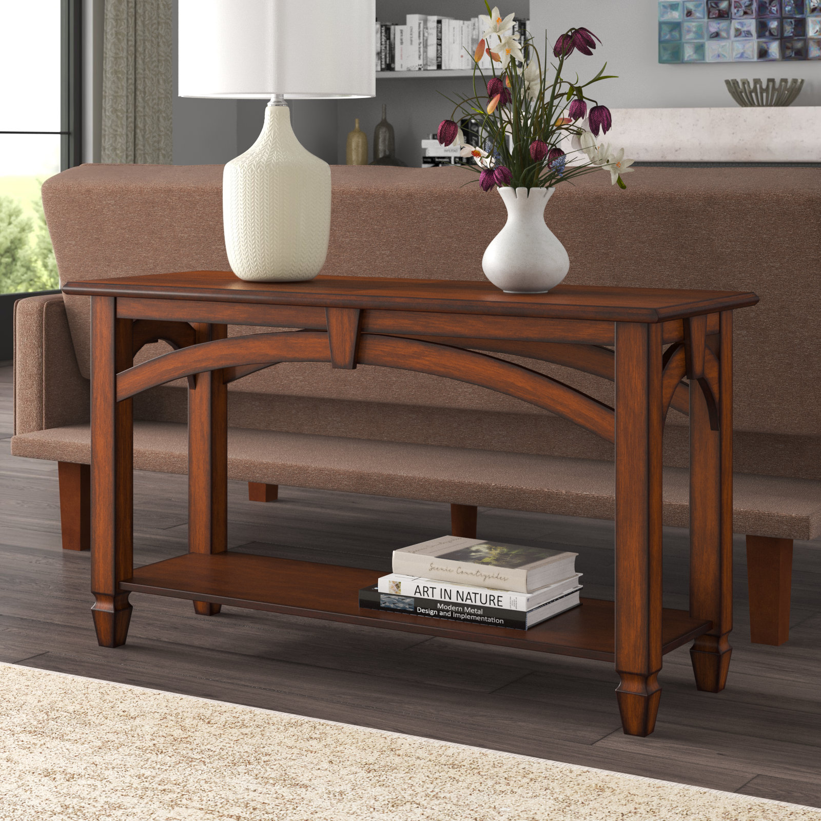 The Twillery Co.® Suwanee Solid Wood Console Table & Reviews Wayfair