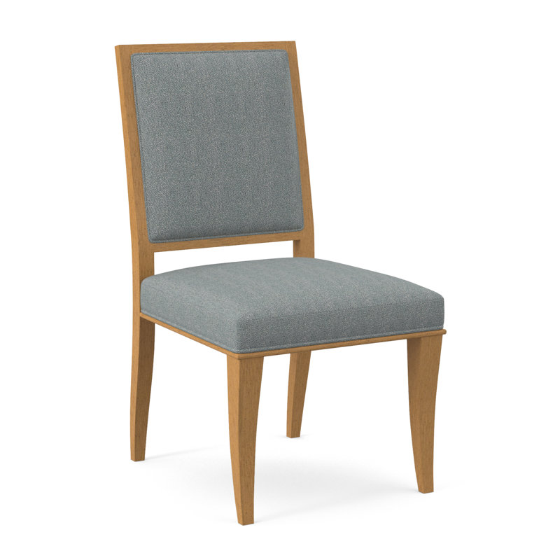 Chaise d'appoint en tissu Princeton, Ambre, Maya cyan