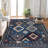Washable Modern Area Rug Geometry Style Bohemian Rustic Geometric Easy-Cleaning Bedroom Kitchen Living Room Non Shedding Dining Nursery Farmhouse Rugs-817278837