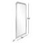 Miroir en bois massif Elphaba