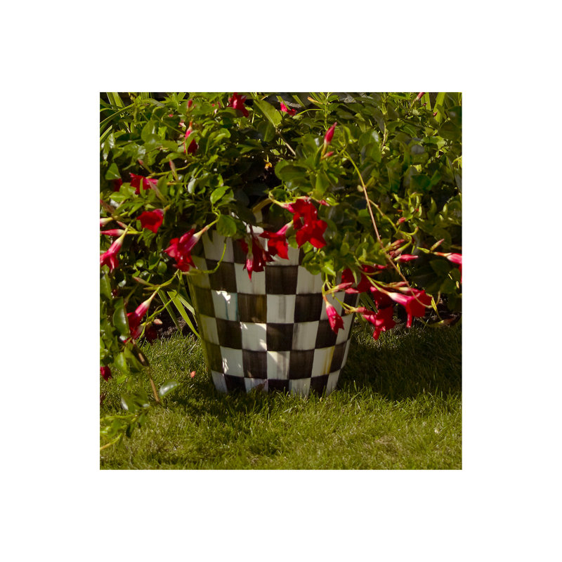 Courtly Check® Ceramic Jumbo Garden Pot