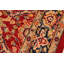 Tapis oriental rouge en laine noué à la main 6 pi x 8 pi 11 po Baccio