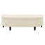 Banc de rangement en lin Lorinne-11316640