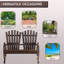 Wooden Love Seat