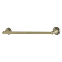 BATHSIR Antique Brass Towel Bar Set, Adjustable Bathroom Accessories  Include Expandable Towel Holder Toilet Paper Holder Towel Ring Robe Hook  Retro