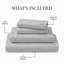 Ensemble de draps en bambou ultra doux - ensemble de 4 pièces - infroissable - feuilles de refroidissement avec poches profondes-612286664-612286718