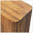 Solid Wood Solis Fluted Cabinet,Brown,2-Drawers