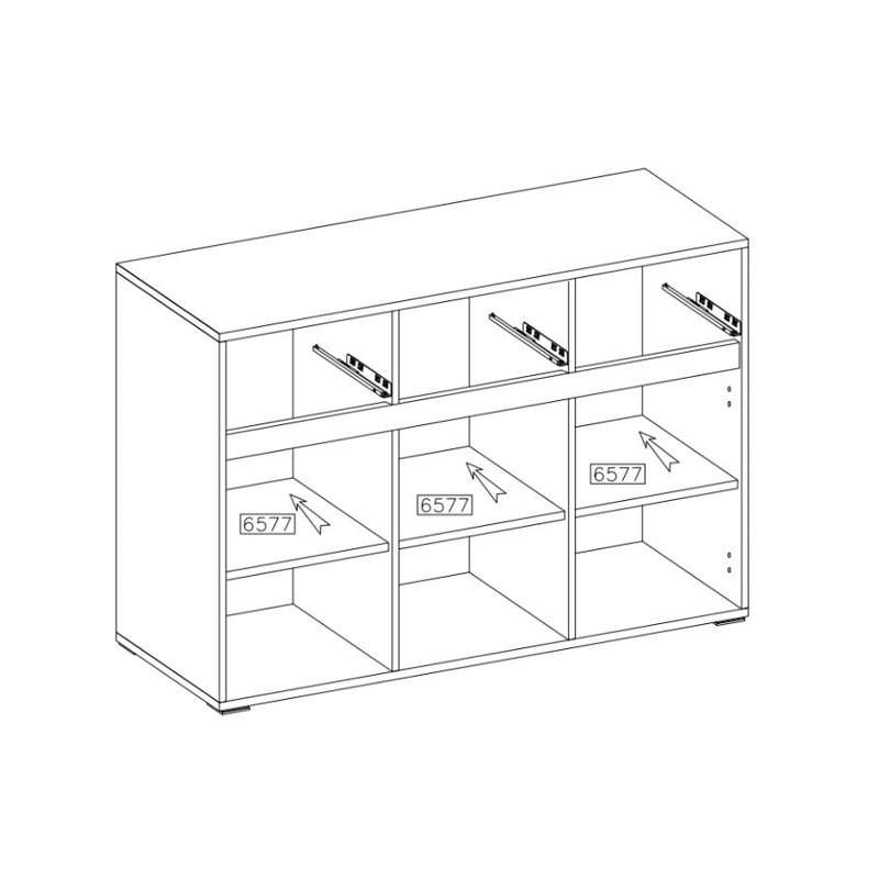Pazley Display Cabinet