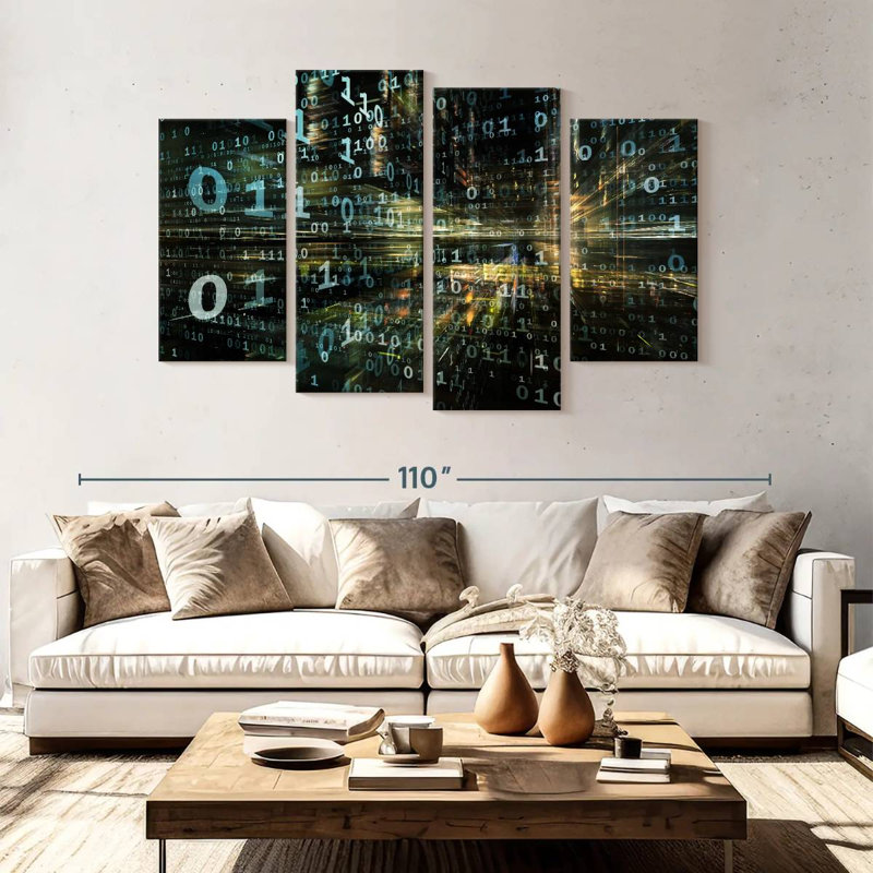 Keiri Digital Matrix, 54" H x 84" W