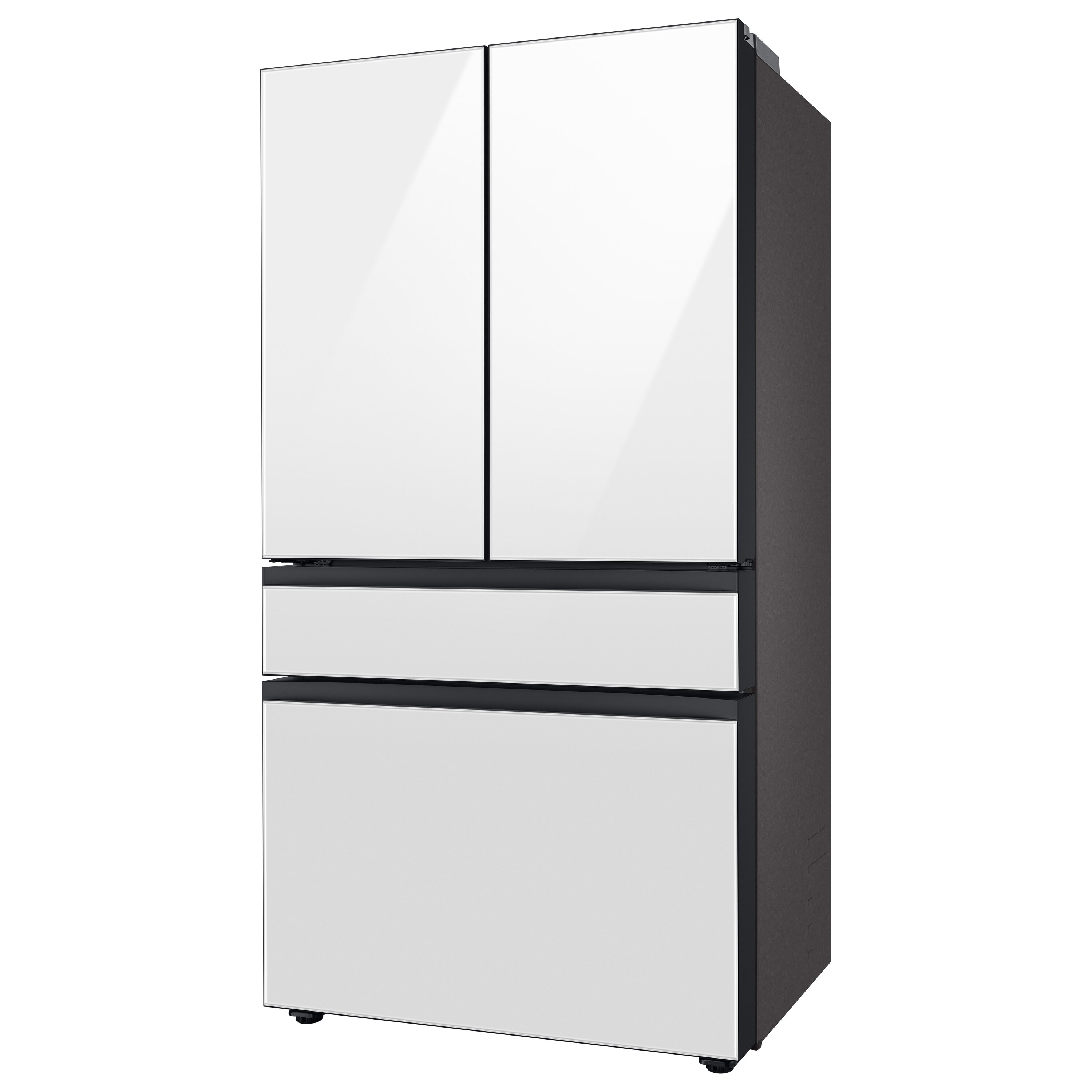 Samsung Bespoke 23 Cu. Ft. Counter Depth 4-Door French Door Refrigerator  with Auto Fill Water Pitcher - Stainless Steel Panels Included