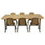 24" x 60" Rectangle T-Mould Activity Table with Adjustable Tiny Tot Legs-109512140-109512146-109512149