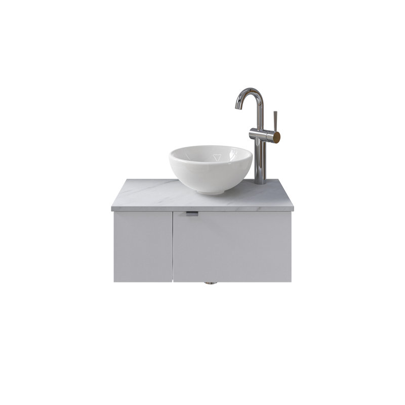 Bathroom Furniture Suite, Right Hand, White
