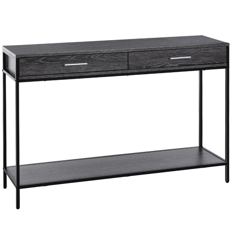 120cm Unfinished Console Table, Grey
