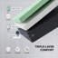 Matelas 11 pouces en mousse viscoélastique infusée de gel de couleur verte, confortable et de soutien pour chambre à coucher-928558183