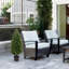 Arbre topiaire artificiel en faux cèdre-1960682044