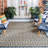 Arneshia Geometric Black/Beige Indoor/Outdoor Area Rug-33349692