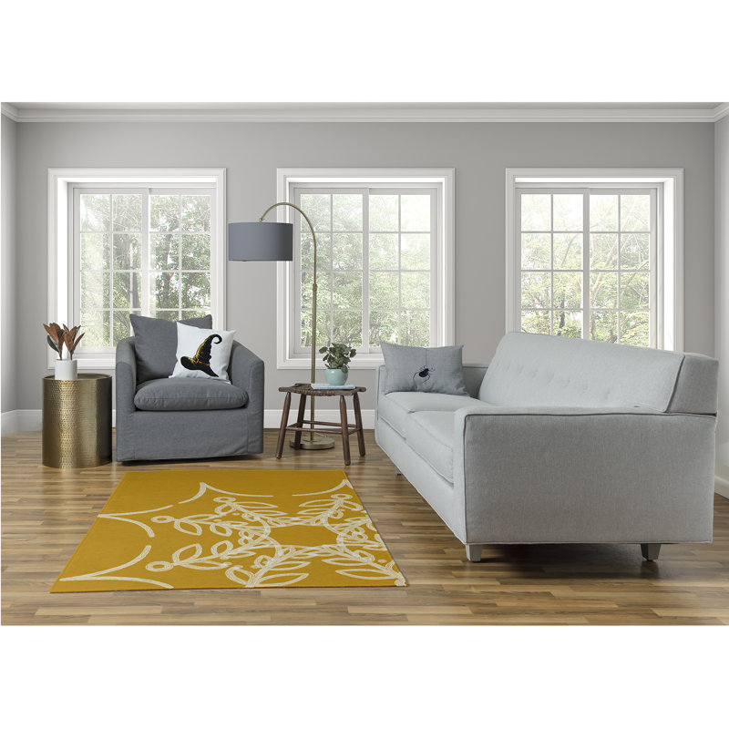 Pyrrhos Chenille Indoor Rug, Rectangle 4' x 6'