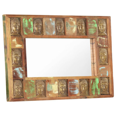 Lasher Wood Wall Mirror
