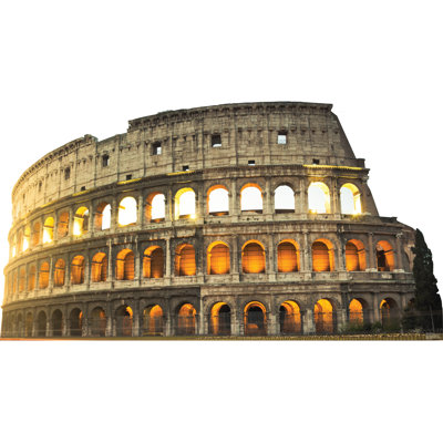 Italy 47'' Buildings & Architecture Cardboard Standup