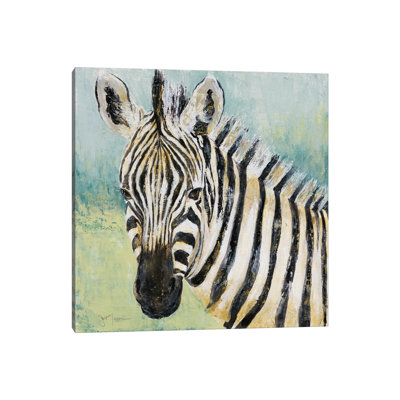Painterly Zebra by Tava Studios - Gallery-Wrapped Canvas Giclée on Canvas