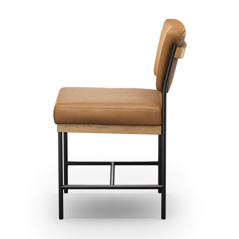 Popovich Dining Chair-Savile Flannel, Maestro Camel