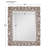 Arnelda Metal Rectangle Wall Mirror