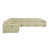 Beige Top Grain Leather