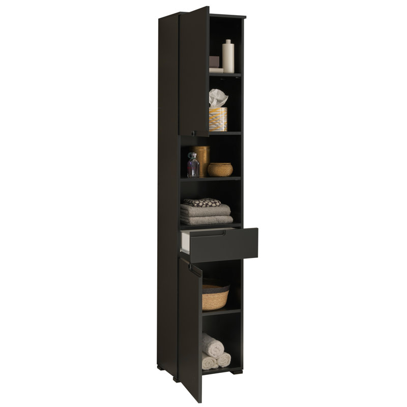 Naoh Freestanding Linen Cabinet