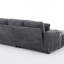 Ensemble de canapé-lit modulaire convertible combiné avec accoudoirs