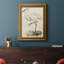 Toile encadrée de qualité supérieure embellie Antique Heron III (ASH) - prête à être accrochée-1559943122