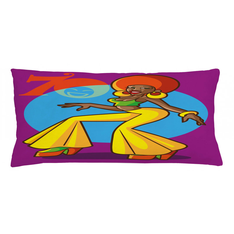 Housse de coussin lombaire intérieur/extérieur 70 party, 16 po x 36 po