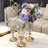 12.4'' H Metal Tabletop Candlestick