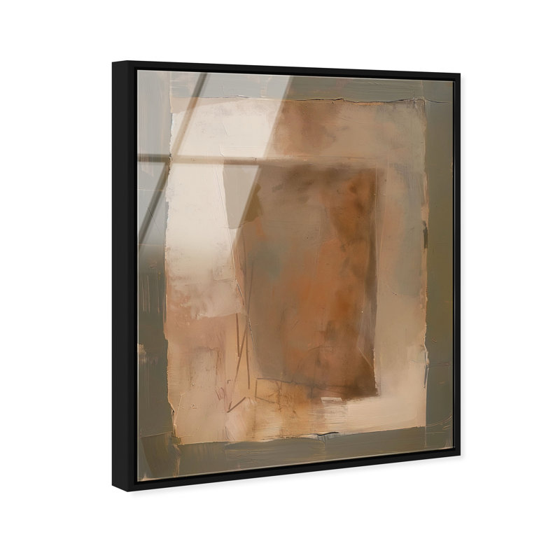 Molasses Muse High-Gloss Frameless Acrylic Glass Wall Art Abstract Print by Oliver Gal, Ready to Hang, 16 x 20, 25"H x 21"W