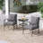 Nickita 3 Pieces Set Metal Outdoor Patio Furniture Chairs Set with Cushions and End table-1681930982