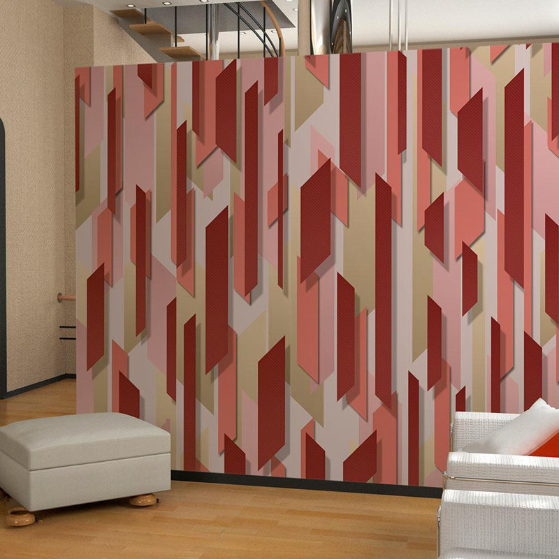 Rouleau de papier peint L 32,8 pi x l 19 po, Rouge
