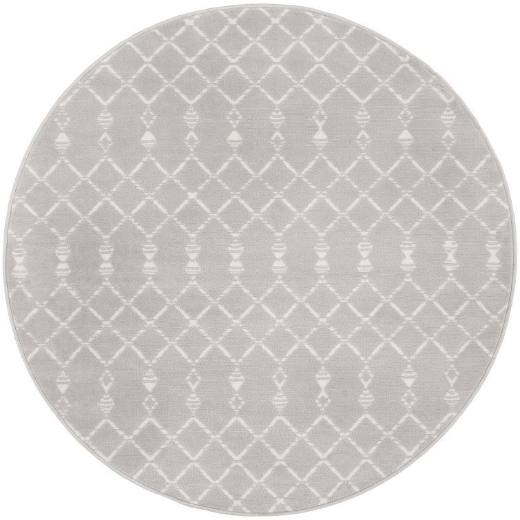 Tapis gris / ivoire Jerrye