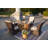 Wicker 4 - Person Patio Conversation Set with Cushions