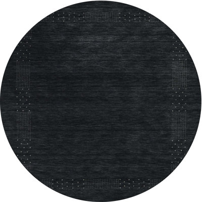 Tapis de zone noire contemporaine