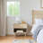 Indra 22" H 1-Drawer Wood Nightstand -1639857710