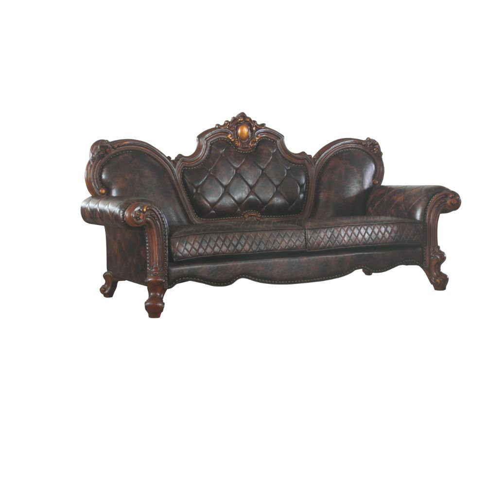 Tazmin Upholstered Loveseat with Rolled Arm Astoria Grand Leg 