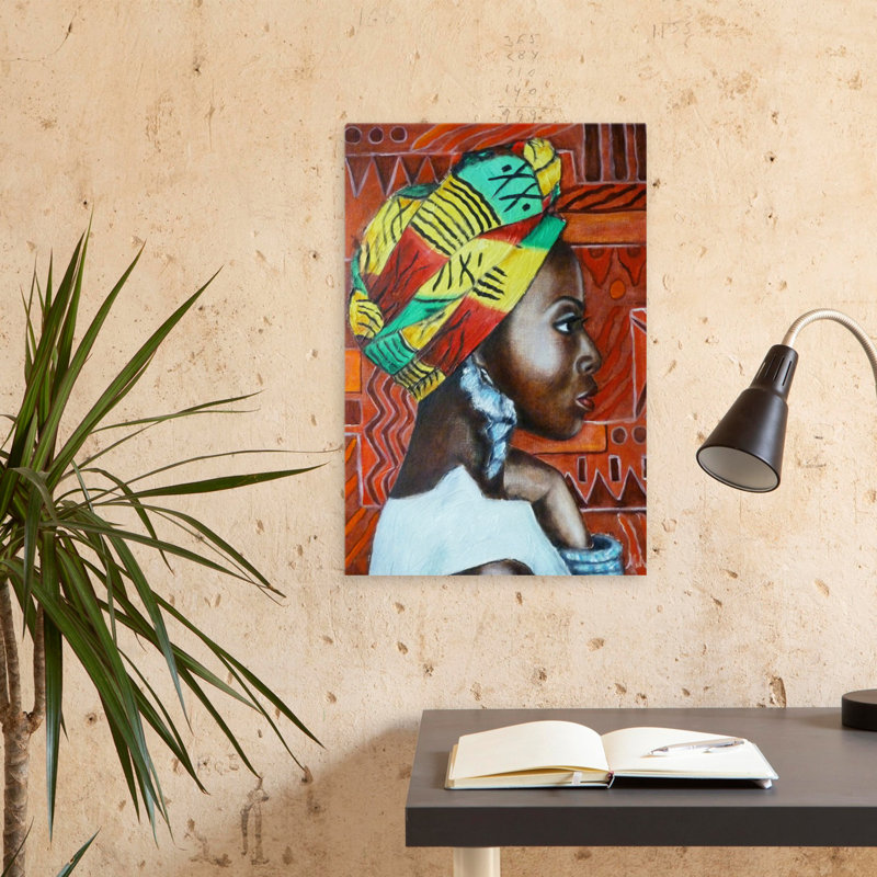Model 3 - Multicultural Figurative Art, 24" H x 16" W