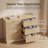 Fluted 6-Drawer Dresser with Solid Wood Base-52821735