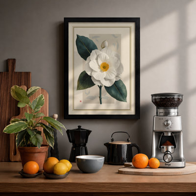 Single Stem Botanical - Framed Print