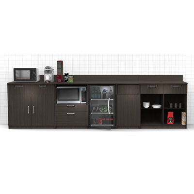 Breaktime 138'' W x 36'' H Standard Base Cabinet Stock