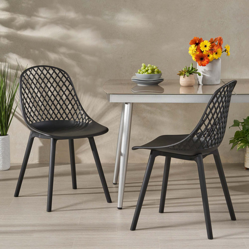 Chaise d'appoint Basic, Noir, noir, noir, noir